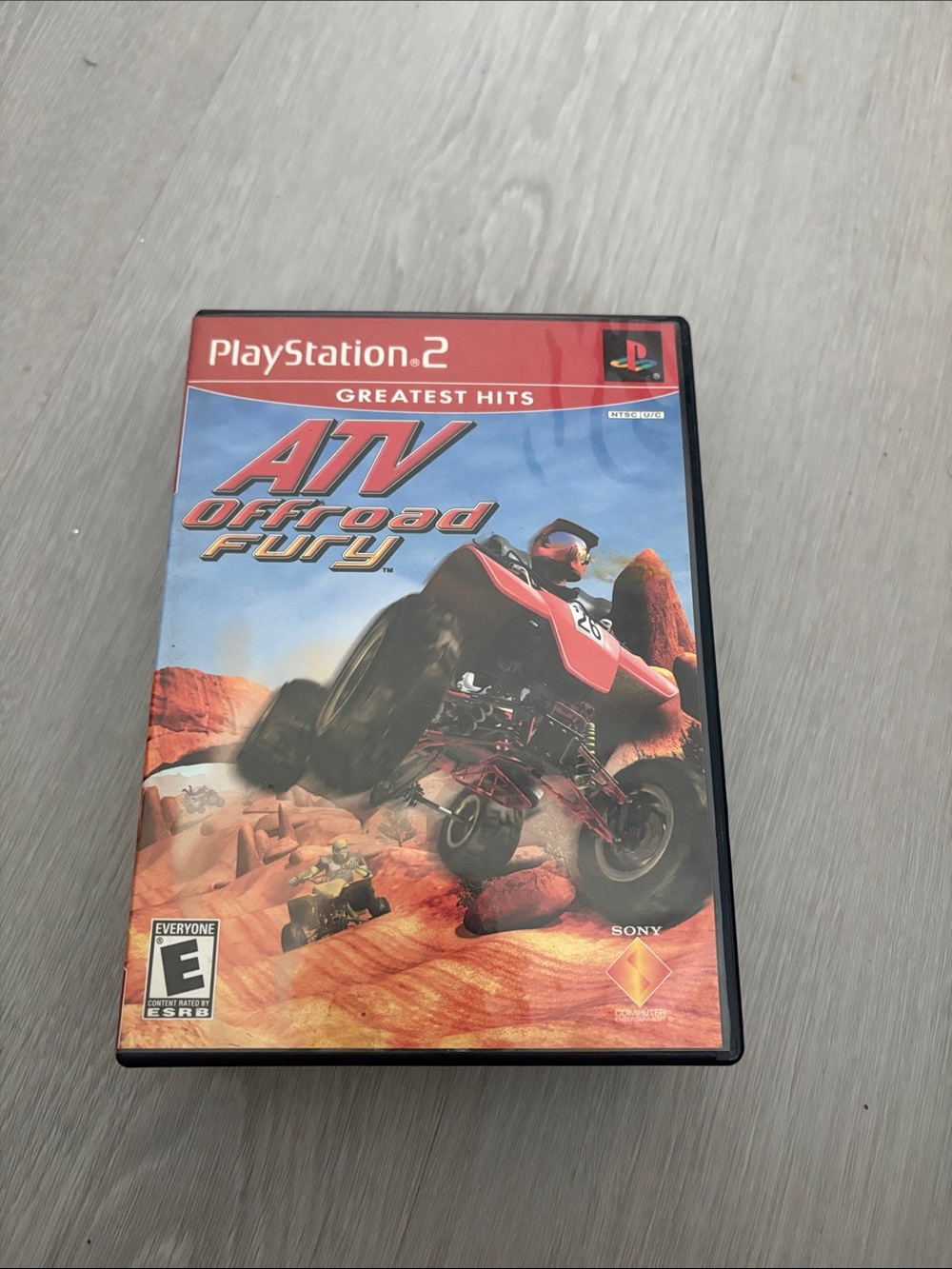 Sony ATV Offroad Fury - Red and Blue Cover (PlayStation 2)